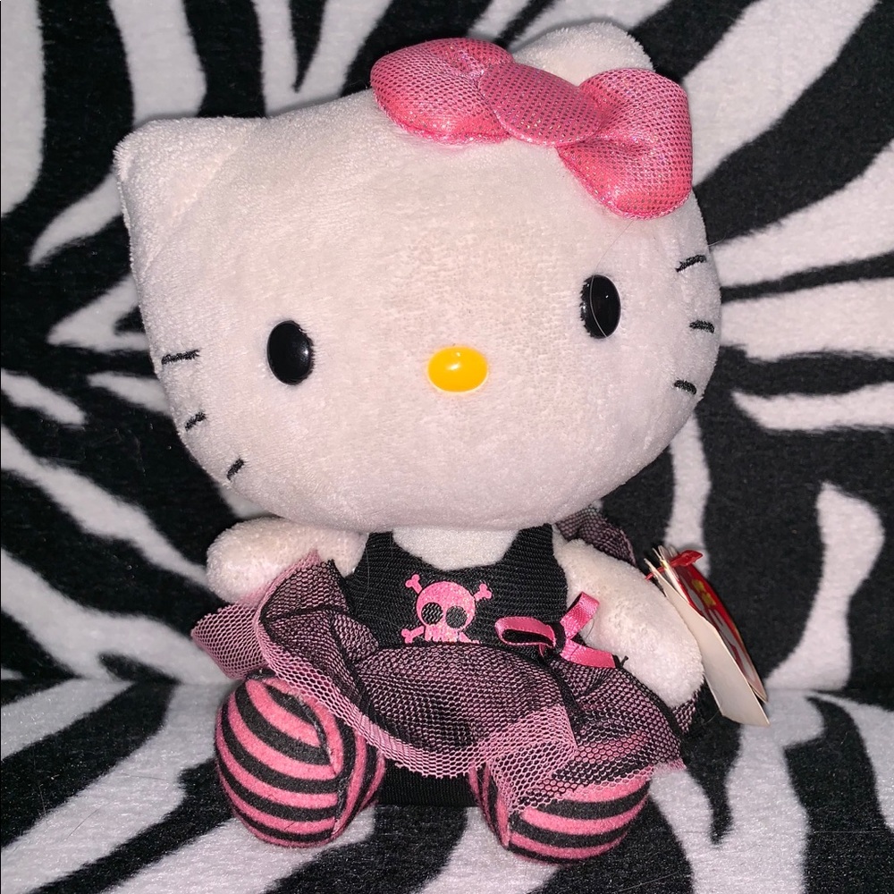 Punk Rock Hello Kitty Plush